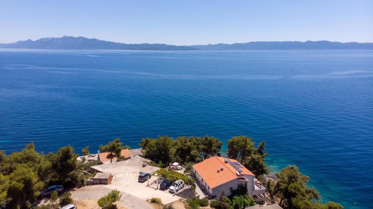 Seaside Secluded Apartments Cove Torac, Hvar - 575 Gdinj Bagian luar foto
