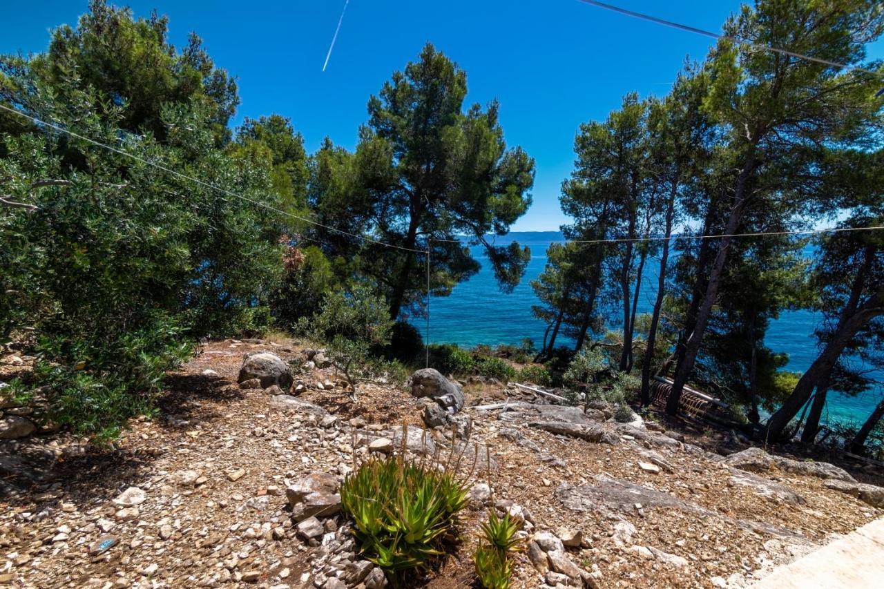 Seaside Secluded Apartments Cove Torac, Hvar - 575 Gdinj Bagian luar foto