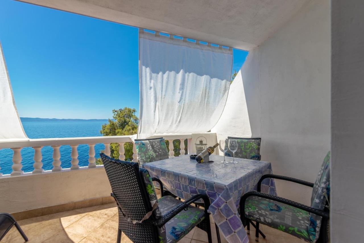 Seaside Secluded Apartments Cove Torac, Hvar - 575 Gdinj Bagian luar foto